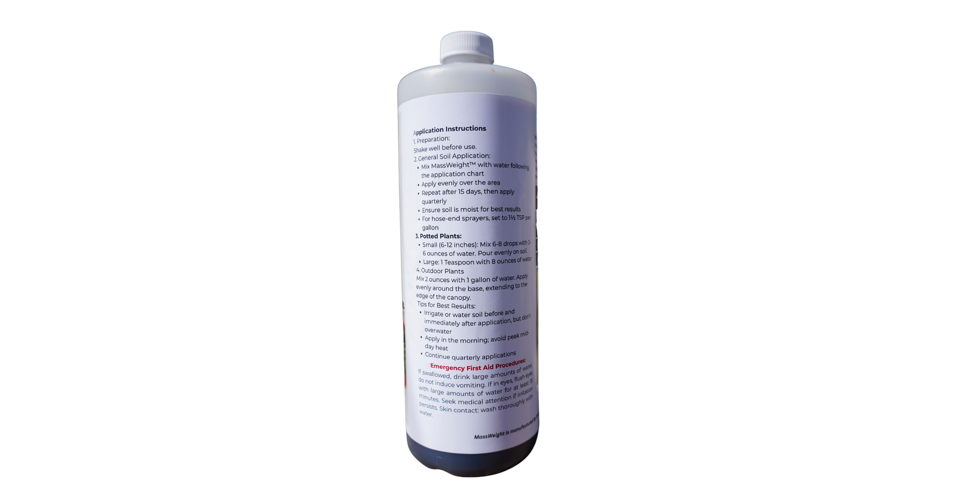 Mass Weight 32oz Bottle